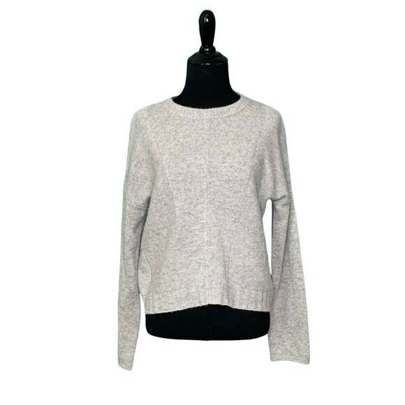 Rails oversize gray cashmere wool long sleeves sweater size XS - Picture 1 of 9
